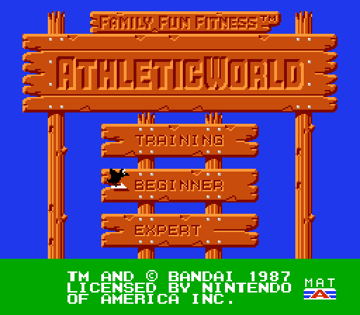 Athletic World screenshot 3 for NES